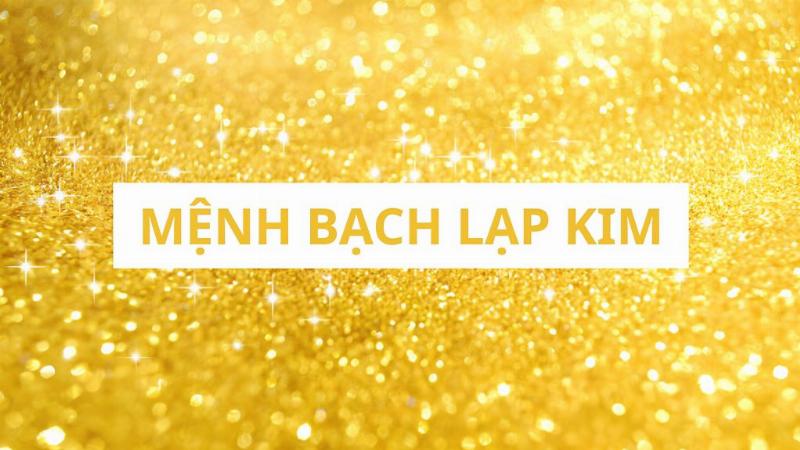 Hinh anh nguoi tuoi Canh Thin 2000 dai dien cho menh Kim, dac biet la Bach Lap Kim (Vang chan den), the hien tiem nang can duoc ren luyen